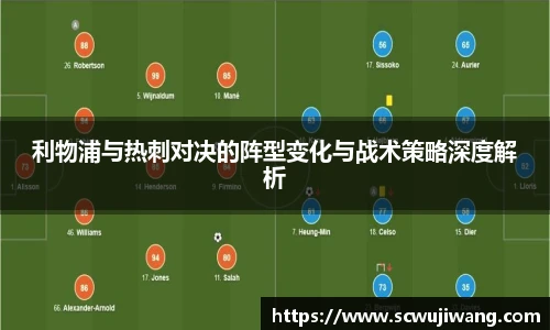 利物浦与热刺对决的阵型变化与战术策略深度解析